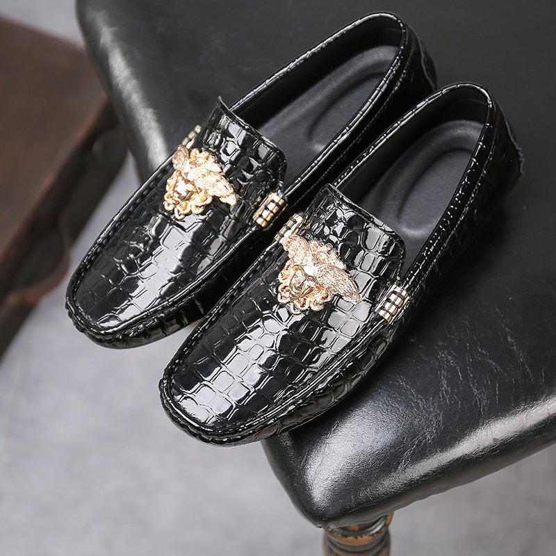 High quality leather Loafers Moccasins