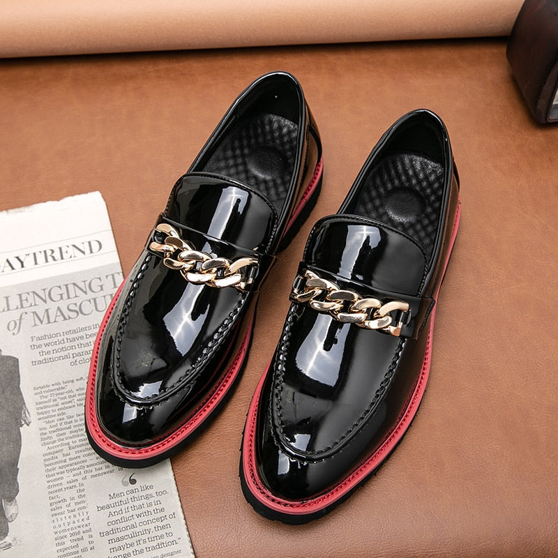 Attitudist Black High Heel Slip-on Moccasin Shoes For Men at Rs 1499.00 |  Men Moccasin Shoes | ID: 2850640102288