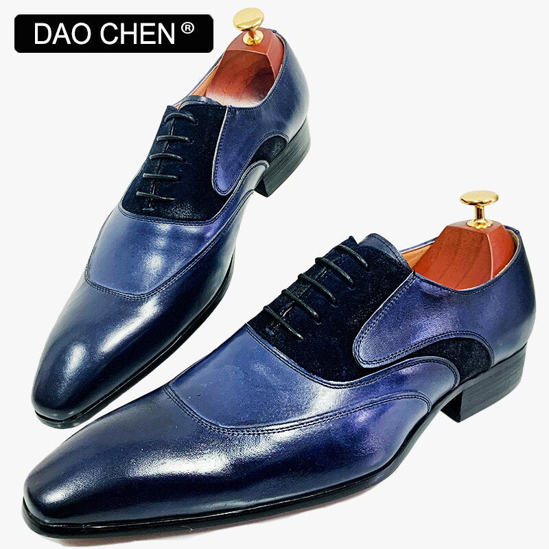 LACE UP MEN DRESS SHOES CLASSIC SHOE POINTED TOE OXFORD SHOES