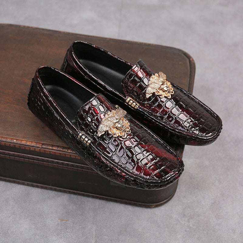 High quality leather Loafers Moccasins