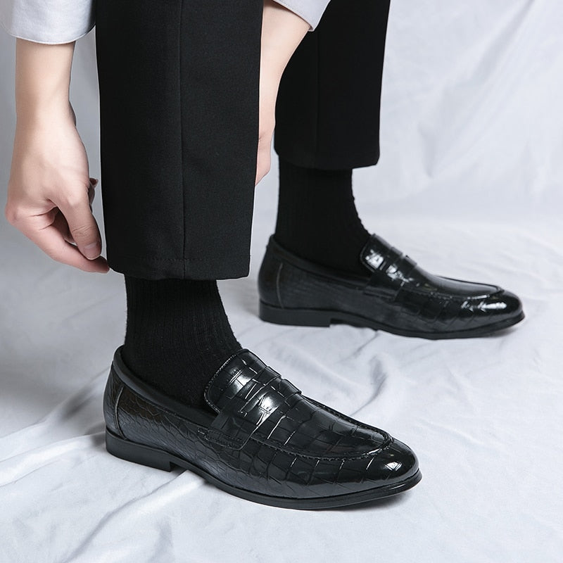 Casual shoes slip-on loafers driving shoes wedding shoes